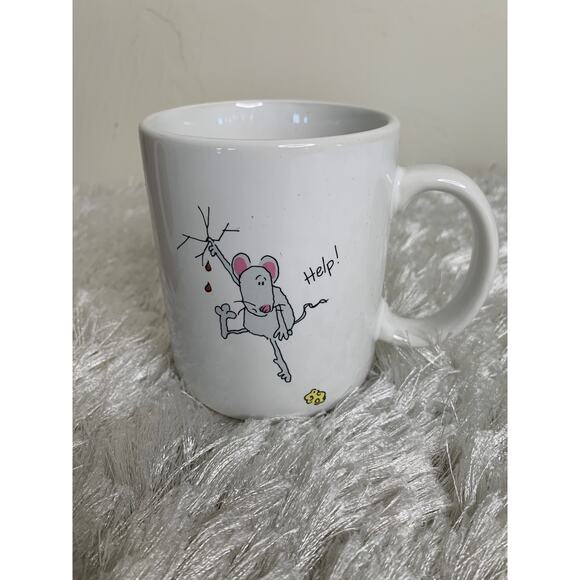 Vintage New in Box  Hallmark funny Mug, “I lost my cheese” Mouse Mug - Picture 3 of 6